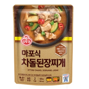 오뚜기 마포식 차돌 된장찌개 500g (5개)_이미지