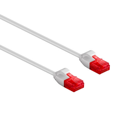 라인업시스템 LANSTAR CAT.6 UTP 다이렉트 초슬림 랜케이블 화이트 (LS-SL6-1W, 1m)