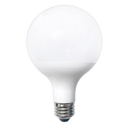 우리조명 장수램프 LED G95 롱타입 볼전구 주광색 12W_이미지