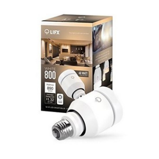 LIFX LED Light Bulb White 800 A19 WiFi Smart