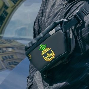 디붐 크로스백 대용량 LED DIY 픽셀아트 여행용 패션디자인 힙색_이미지