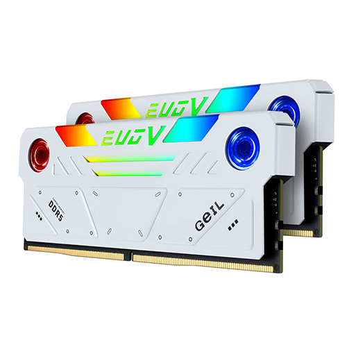 GeIL DDR5-6400 CL38 EVO V RGB White 패키지 (32GB(16Gx2))_이미지