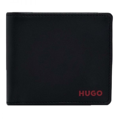 휴고 Hugo 서브웨이 지갑 블랙/레드 468171_이미지