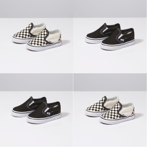 토들러 체커보드 Slip-on 슬립온