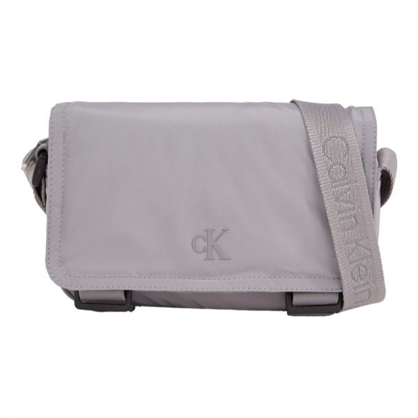 Calvin Klein 웨빙 카메라 가방 티타늄 위의 CKJ 숄더백 크로스백 382293
