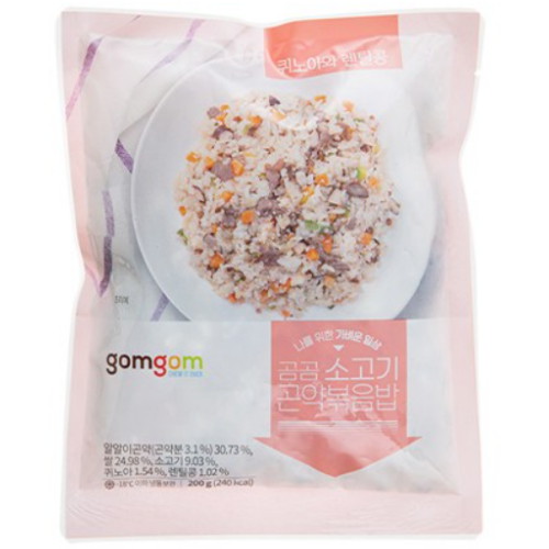 곰곰 소고기 곤약볶음밥 200g (6개)_이미지