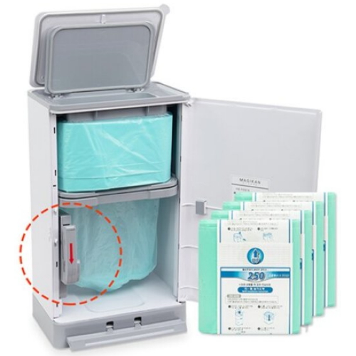 매직캔 히포 오토실링 250 21L (본품1개 + 리필4개)_이미지