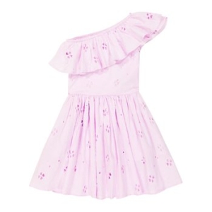 몰로 Cay 브로드리 앙글레즈 원숄더 드레스 P00902838