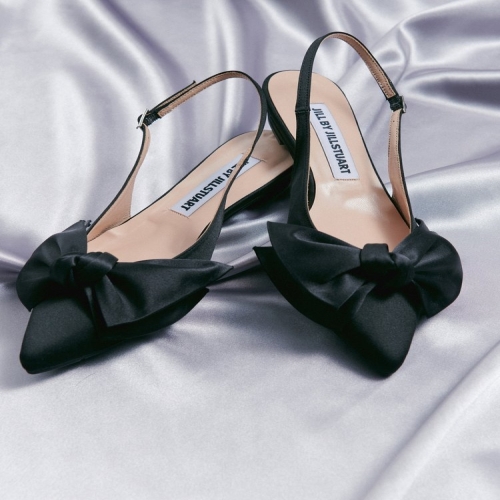 노아 블랙 리본 포인트 토 슬링백 JLSO6E320BK_이미지