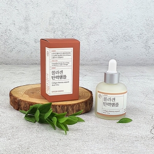 [불명] 두레생협 파머스 그레인 탄력 앰플 30ml 저분자콜라겐 속보습 피부_이미지