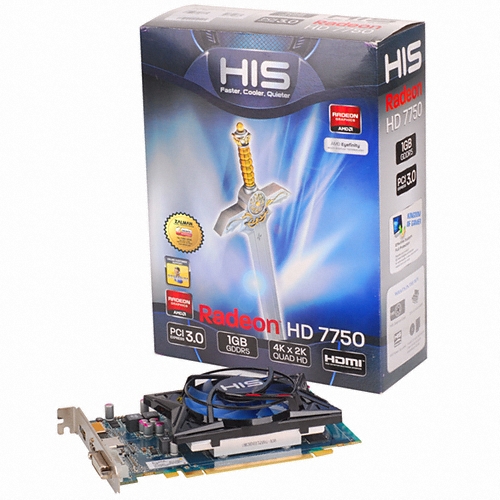 HIS 라데온 HD 7750 H D5 1GB 잘만테크_이미지