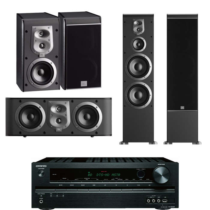 JBL ES90 5.0채널 + 온쿄 AV리시버 (TX-SR309)_이미지