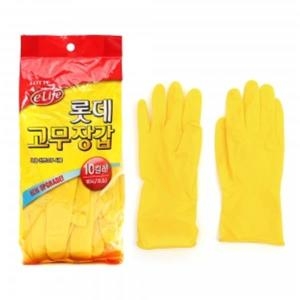 롯데알미늄 이라이프 고무장갑 (미니) (10켤레)