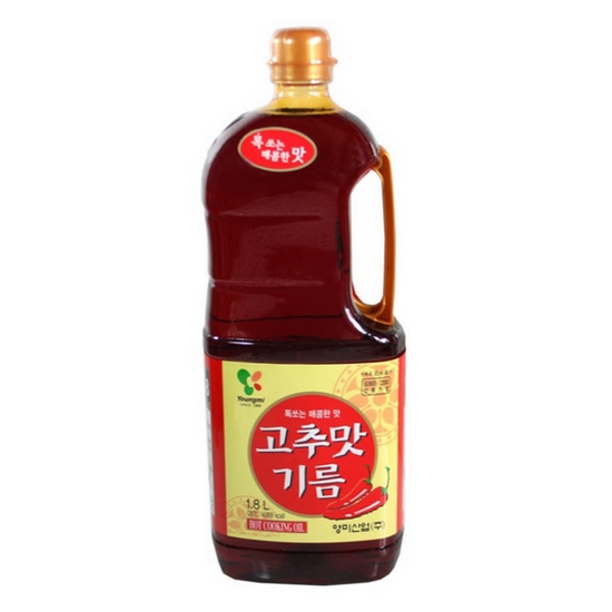 영미산업 고추맛기름 1.8L (8개)_이미지