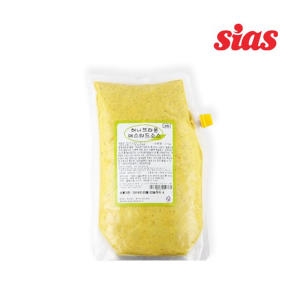 시아스 허니 브라운 머스타드 소스 2kg (1개)_이미지