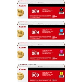 Canon 정품 CRG-069BK, CRG-069C, CRG-069M, CRG-069Y 4색 세트