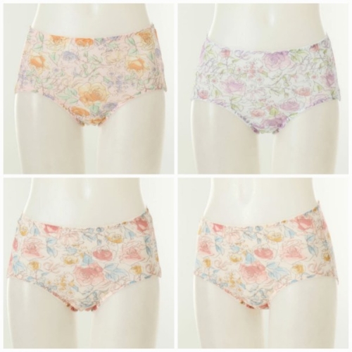 설날선물 어머니 할머니 모달 40수 플라워 나염 스판 엄마 팬티D_JVPT6750