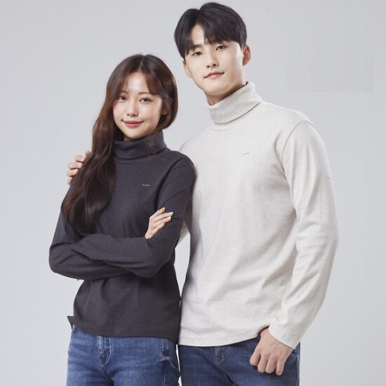 게스 후라이스 스판 터틀넥 티셔츠 NM3K0362_이미지