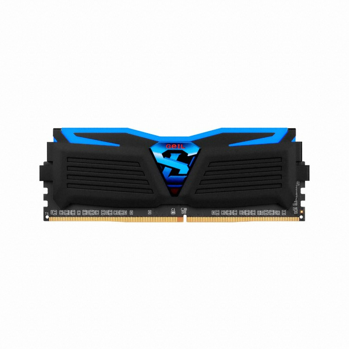 GeIL DDR4-2400 CL15 SUPER LUCE BLACK 블루 패키지 (8GB(4Gx2))