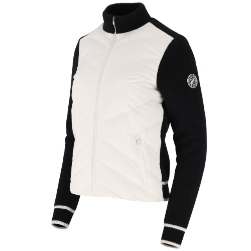 엘르골프 니트 하이브리드 경량 다운 점퍼 6J82051_이미지