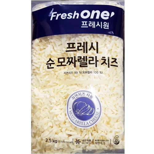 햇살누리 식재료 FO 모짜렐라 치즈 2.5K 동원F B PNC508_이미지