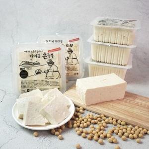 더조은 전통방식 손두부 2팩 + 흑두부 2팩_이미지