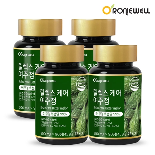 로니웰 릴렉스 케어 타트체리 90정 (4개)_이미지