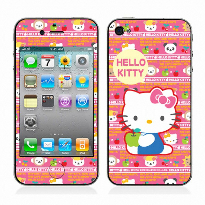 POPSKIN 오리지날 헬로키티 Little Friend Pink Version