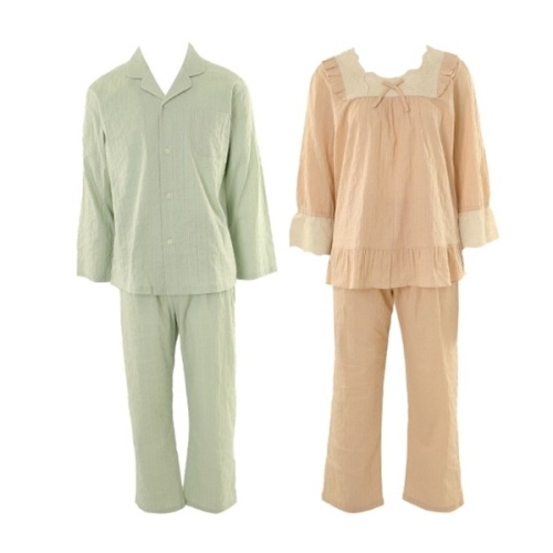 질레트 모던한 디자인과 소녀스러운 커플잠옷 VPA4311MW