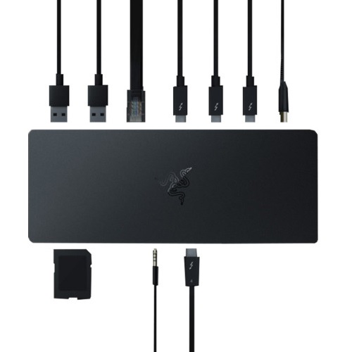 Razer Thunderbolt 4 Dock Chroma (10포트/썬더볼트4)_이미지