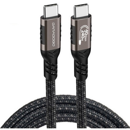 바라보고 썬더볼트4 40Gbps C to C타입 240W 케이블 (1.5m)_이미지