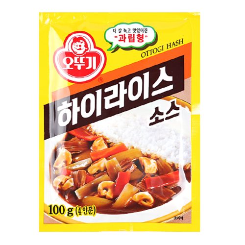 오뚜기 하이라이스 소스 100g (10개)