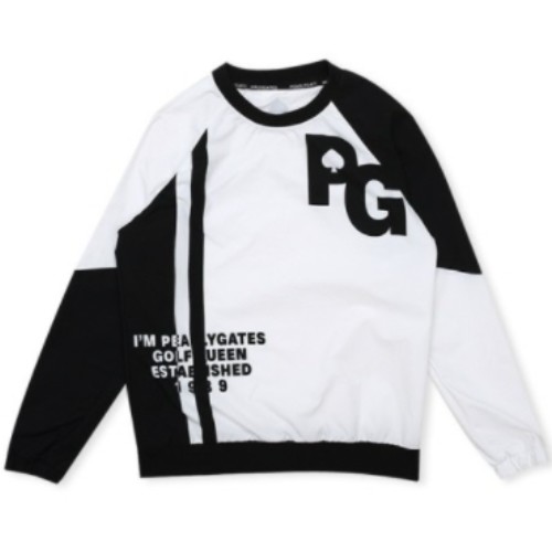 파리게이츠 자크 트임 긴팔 티셔츠 521A3JP257 (WH, 화이트)