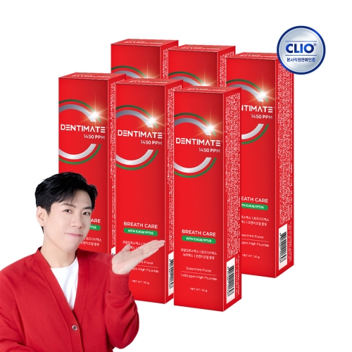 덴티메이트 1450 고불소 유칼리 구취케어 치약 150g