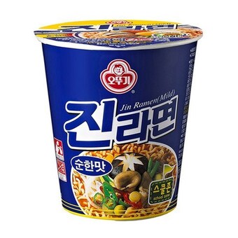 오뚜기 진라면컵 순한맛 65g