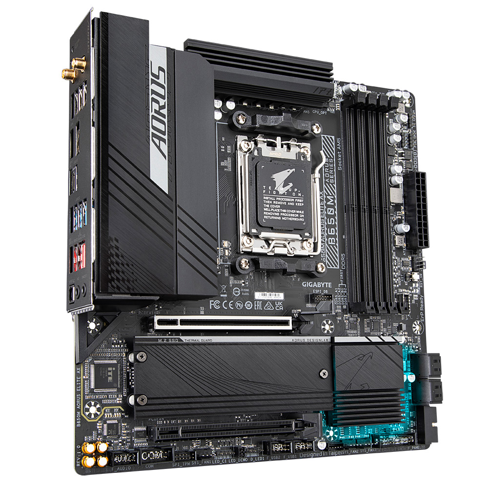 GIGABYTE B650M AORUS ELITE AX �Ǿ���Ʈ