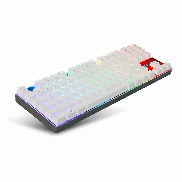 archon Aluke Pro87 QuickFire (화이트, 핑크축)_이미지