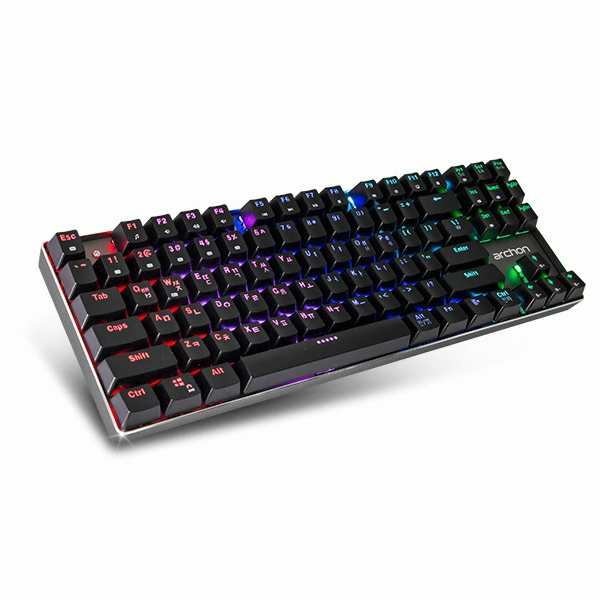 archon Aluke Pro87 QuickFire (화이트, 핑크축)_이미지