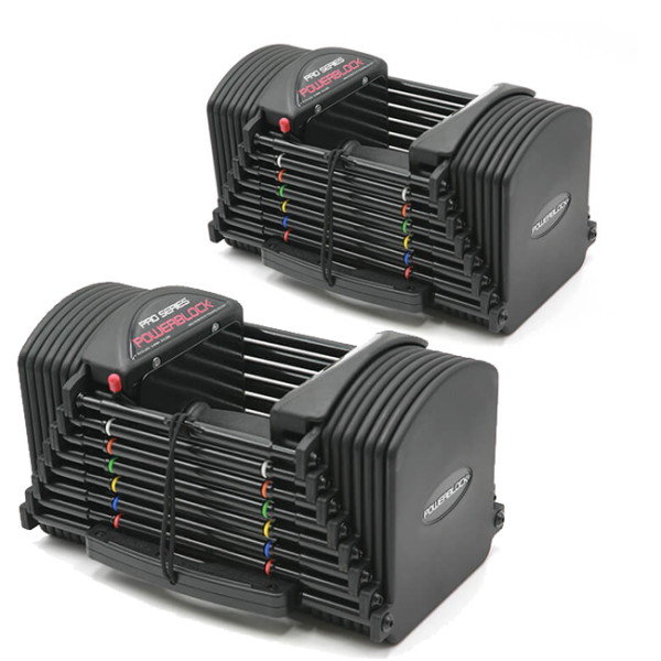 파워블럭 무게조절 덤벨 PRO 22kg