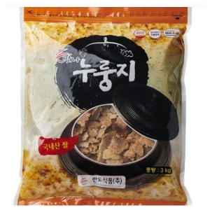 한도식품 맛나 누룽지 3kg (2개)