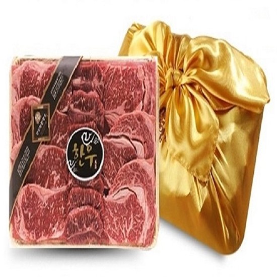 청자골한우리영농조합법인 강진착한한우 한우의품격 1등급 암소 구이선물세트 1.2kg (1개)_이미지