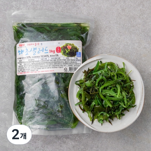나무새 해초샐러드 1kg (2개)
