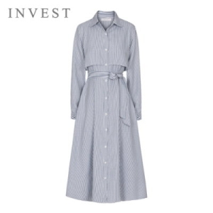 인베스트 줄무늬셔츠핏롱원피스_IN4S1OP3161 13068_IN4S1OP3161_이미지