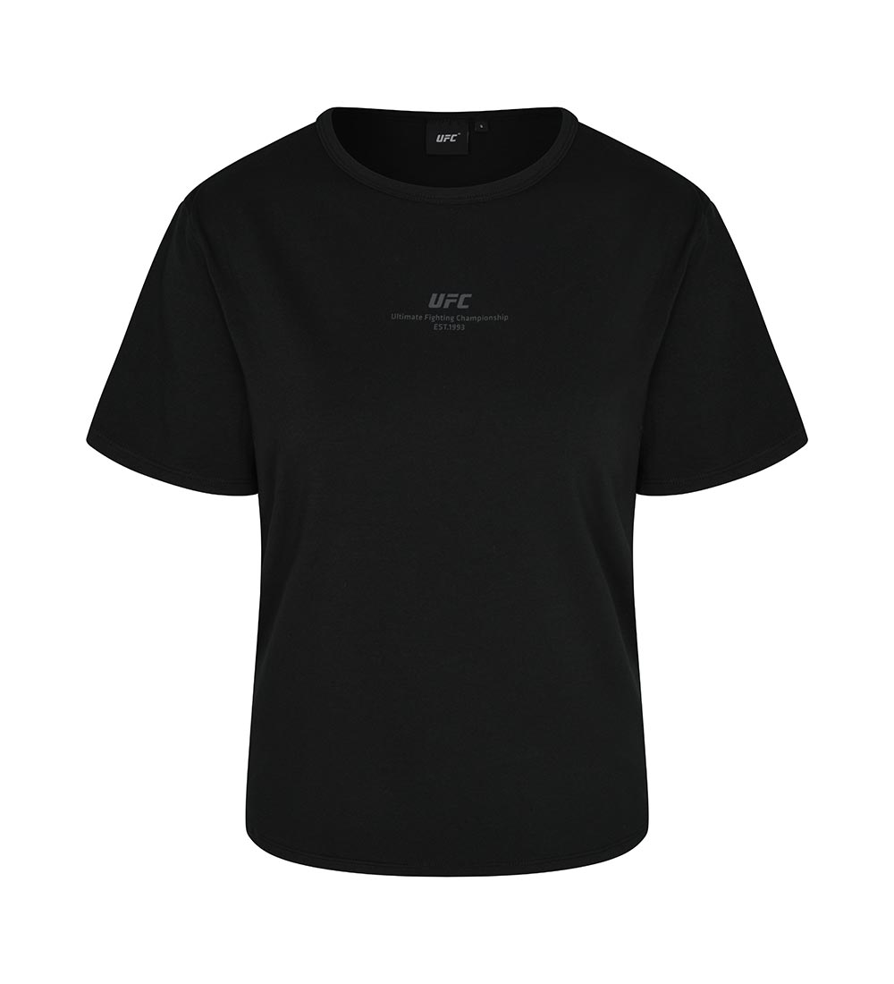 UFC SPORT 플로우 릴렉스핏 반팔 티셔츠 U2SSW2201BK