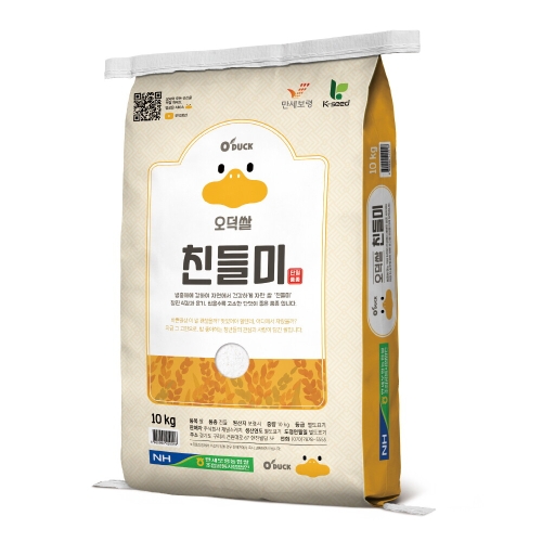 오덕 2025 햅쌀 오덕쌀 친들미 10kg (1개)