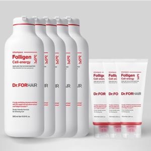 닥터포헤어 셀 에너지 샴푸 500mlx5+100mlx3
