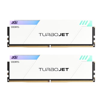 AGI <b>DDR5</b>-<b>6000</b> CL36 TURBOJET UD858 RGB 화이트 패키지 서린