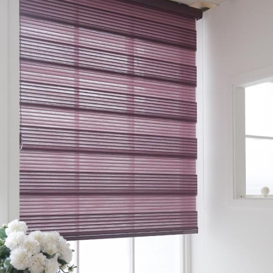 코지샵 피스모 7라인 콤비블라인드 퍼플5-5 (맞춤제작)_이미지