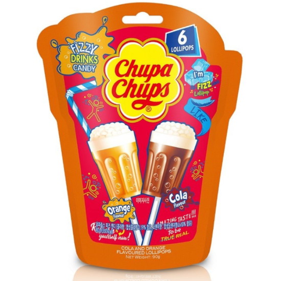 퍼페티반멜레 츄파춥스 피즈캔디 90g (5개)_이미지