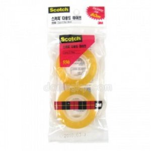 3M 스카치 550 다용도 테이프 리필 12mm x 30m (2개)_이미지